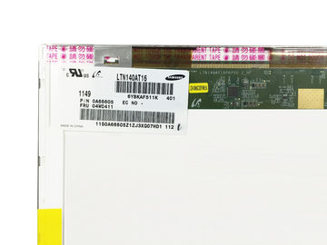 LTN140AT22 14 Inch Laptop LCD Screen  / LED Display Laptop LVDS Cable 40 Pin